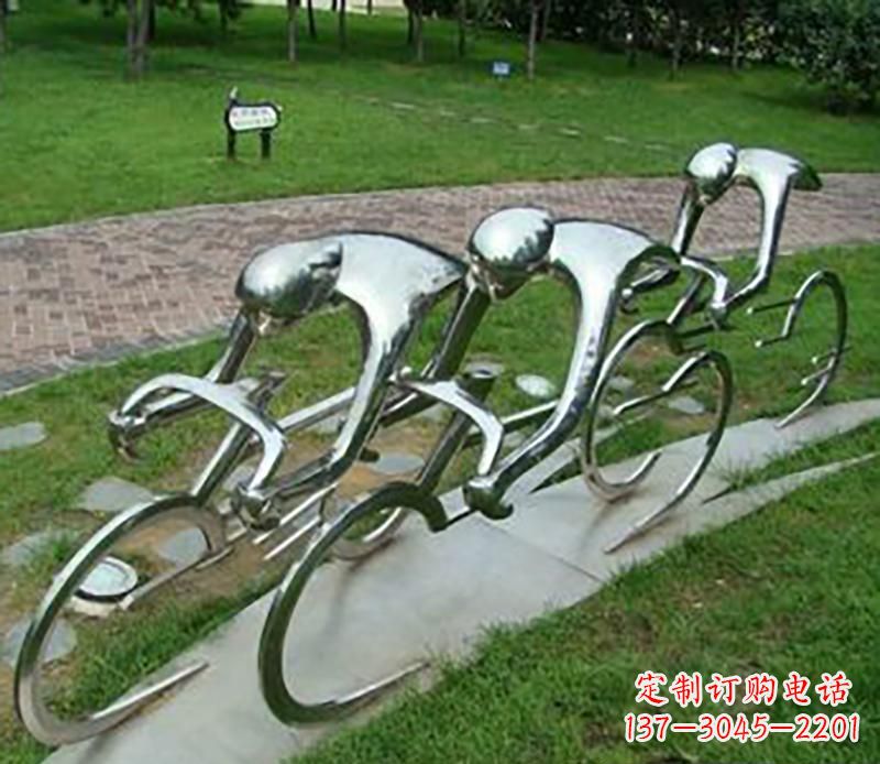 福建西安中领雕塑——骑行出美好,独自发现!