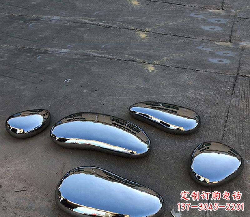 福建不锈钢水滴景观雕塑美轮美奂,营造自然灵动