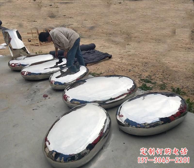 福建中领雕塑水滴形艺术雕塑