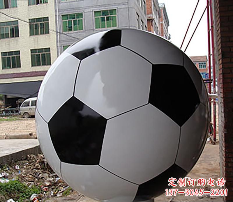 福建优质不锈钢足球雕塑