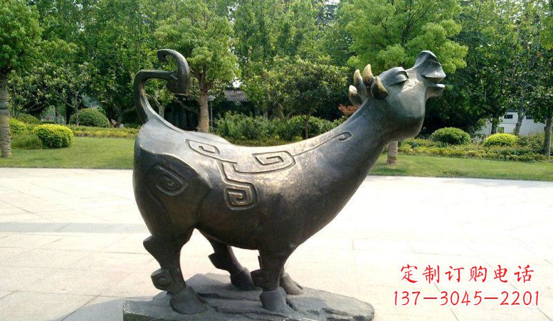 福建艺术精美的动物铜雕
