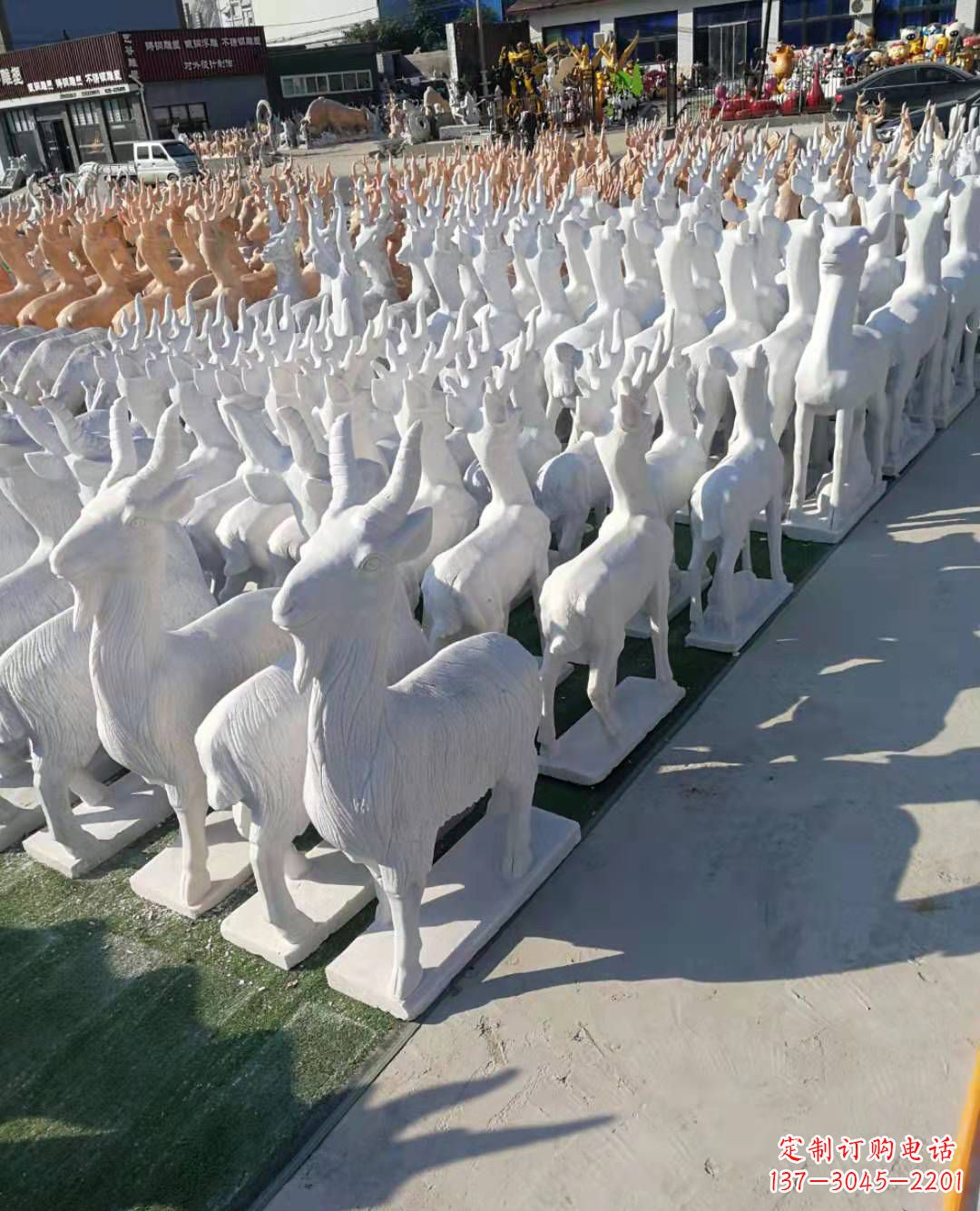福建大理石羊雕塑