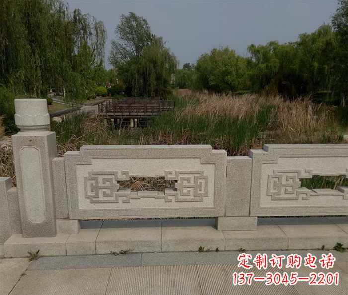福建优雅大气的公园栏板雕塑