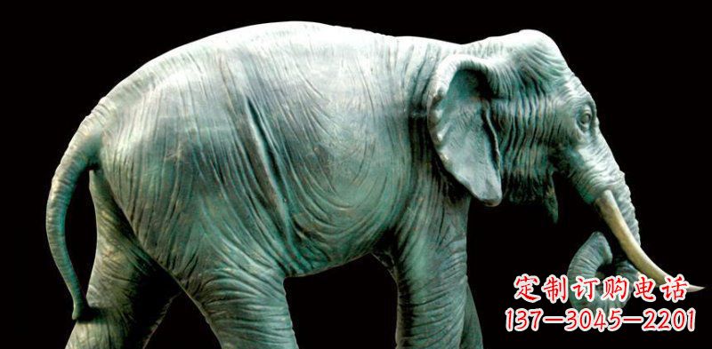 福建铜雕大象——艺术精灵的完美融合