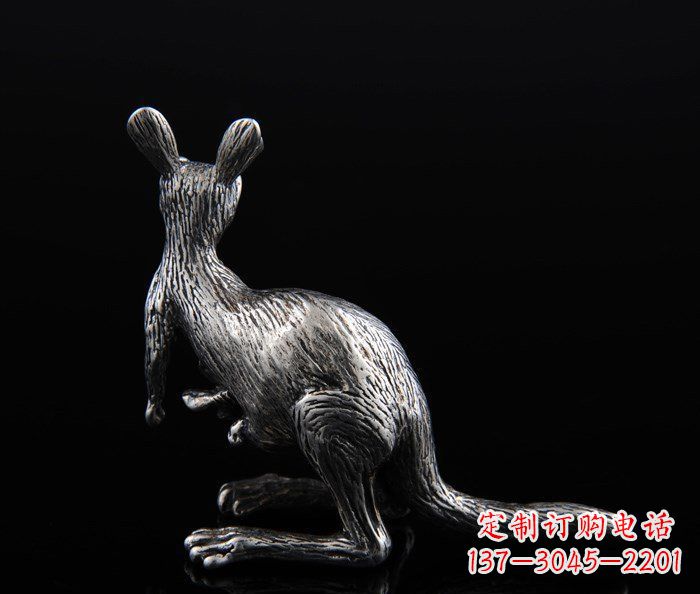 福建精美的袋鼠铜雕