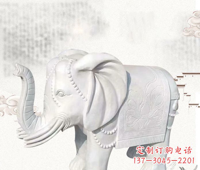 福建大象雕塑——十分优雅的艺术品