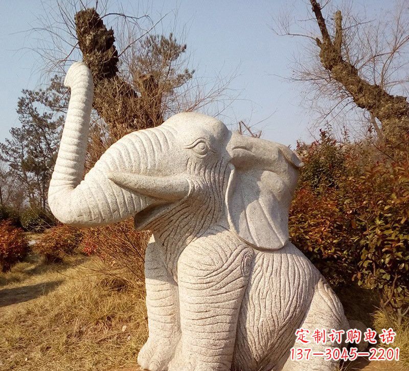 福建耐候钢大象雕塑