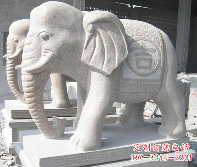 福建公园环境装饰——经典吉祥大象雕塑