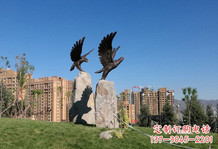 福建精美老鹰铜雕