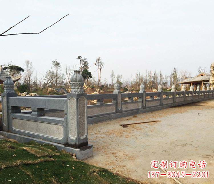 福建公园仿古石栏板景观石雕
