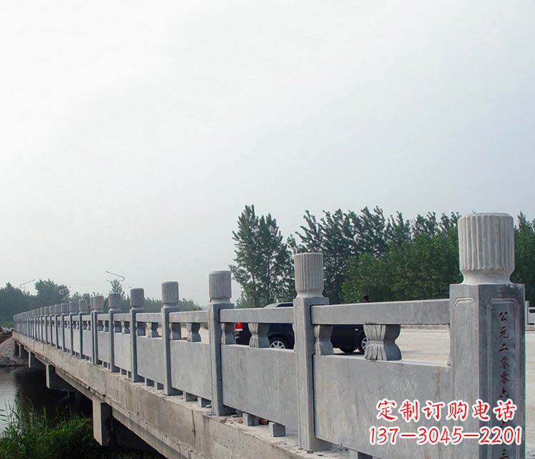 福建中领雕塑-仿古石栏板景观石雕