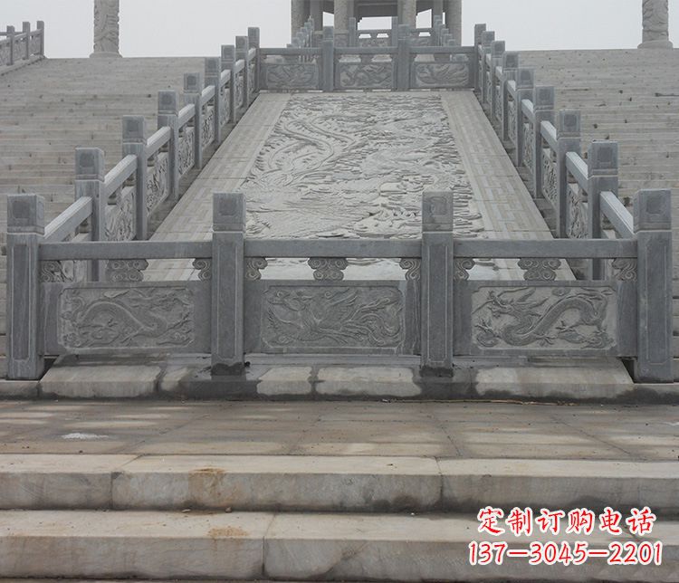 福建精美的仿古石栏板雕塑