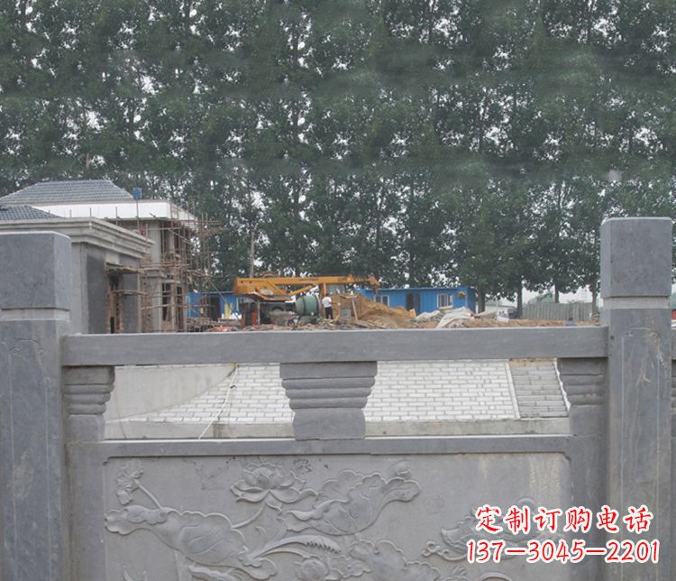 福建独特的仿古公园石栏板雕塑