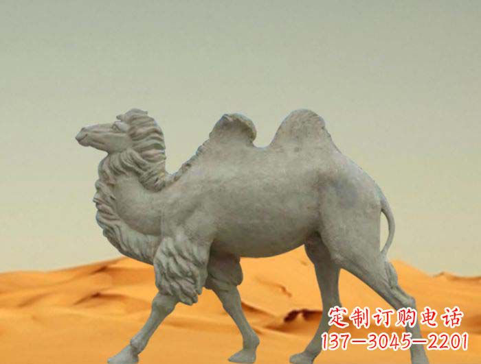 福建欣赏大自然的优美,惊叹于实用的骆驼雕塑