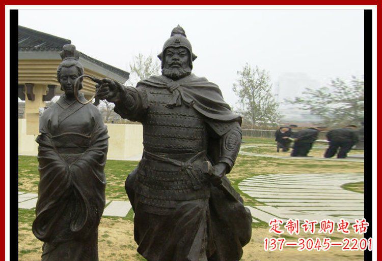 福建灵巧雄姿,威武将军铜雕塑