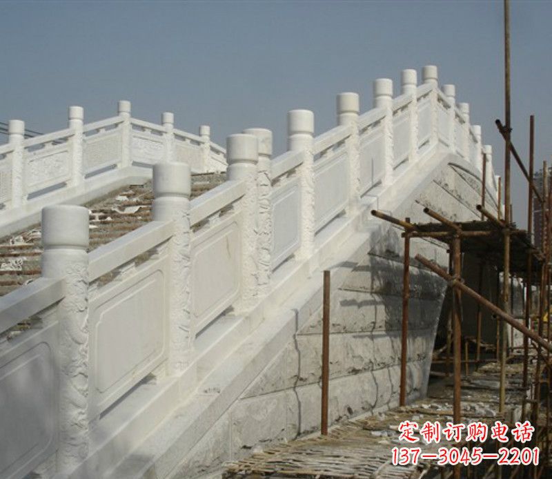 福建室内外汉白玉栏板雕塑