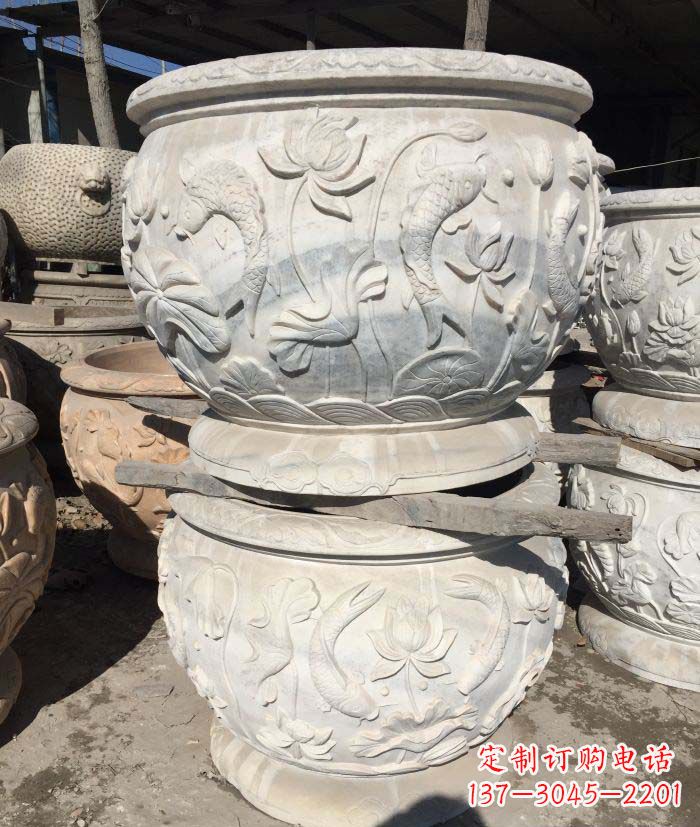 福建精美荷花雕塑 彰显优雅之美