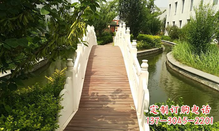 福建汉白玉石拱桥雕塑