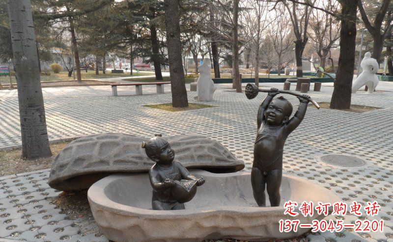 福建花生娃娃艺术雕塑