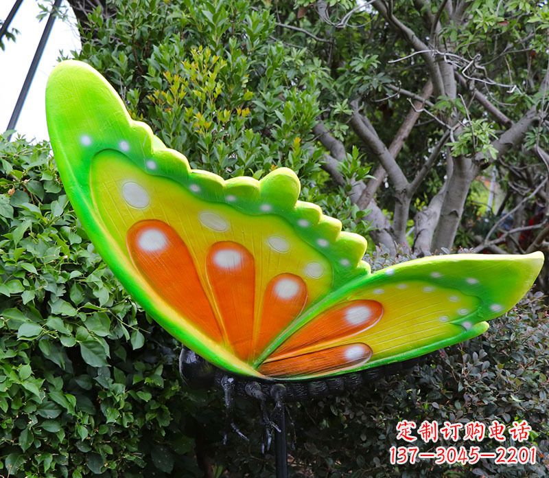 福建玻璃钢仿真蝴蝶雕塑