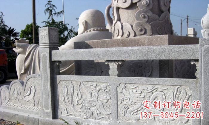 福建公园景观大理石栏板石雕