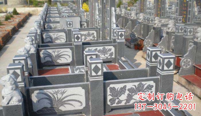 福建浪漫传统的仿古石栏板雕塑