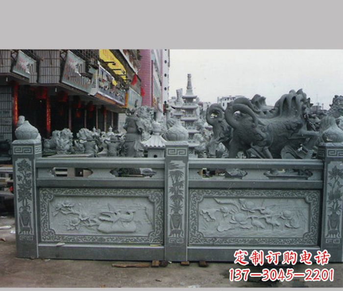 福建高档仿古石栏板雕塑