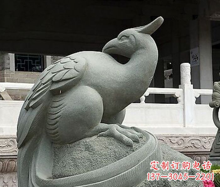 福建精美的凤凰石雕
