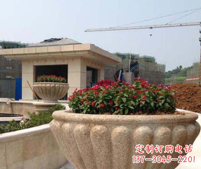 福建公园景观花盆石雕