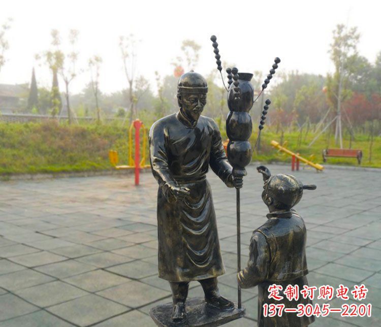 福建精美仿铜葫芦雕塑