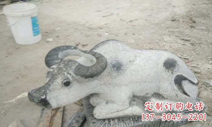 福建公园景观孺子牛石雕