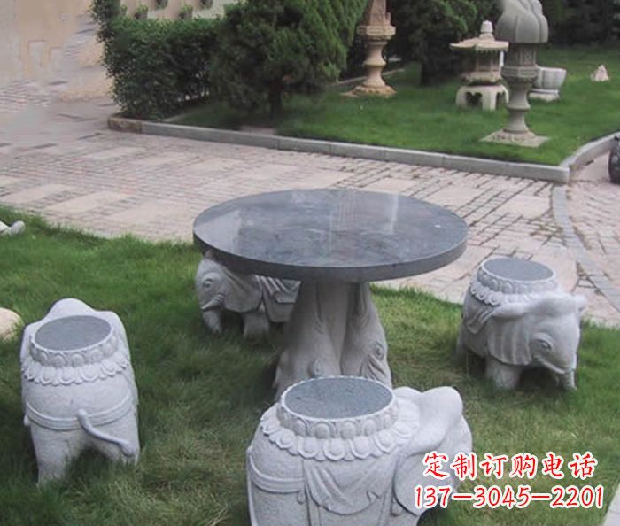 福建小象雕塑——让自然陪伴身边