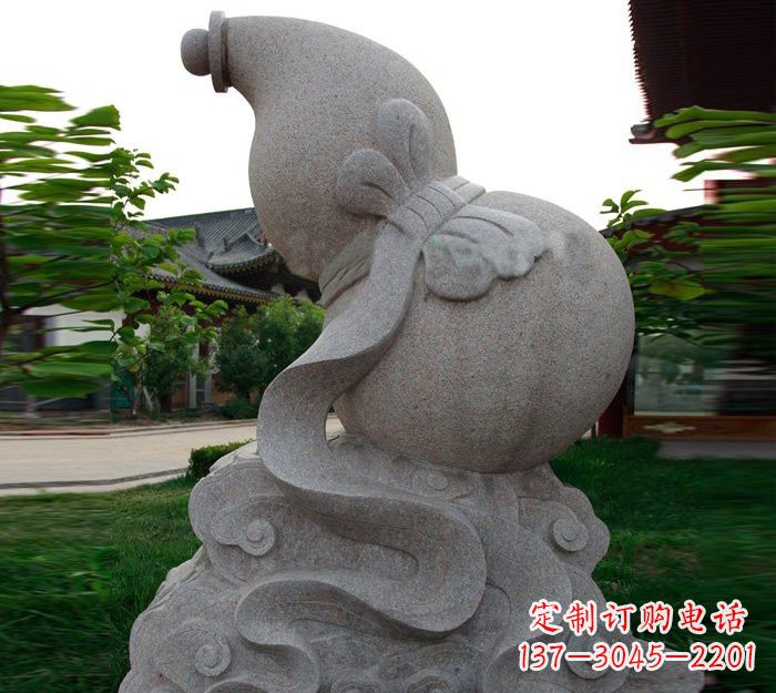 福建精美葫芦石雕