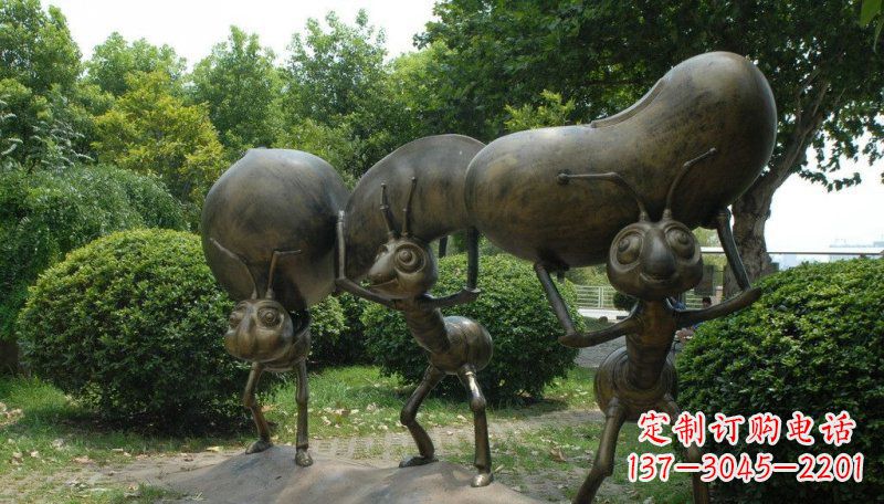 福建精美蚂蚁铜雕塑