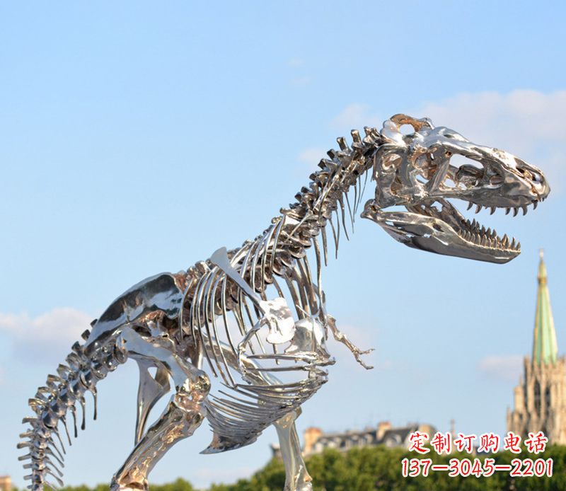 福建不锈钢恐龙雕塑展现自然之美