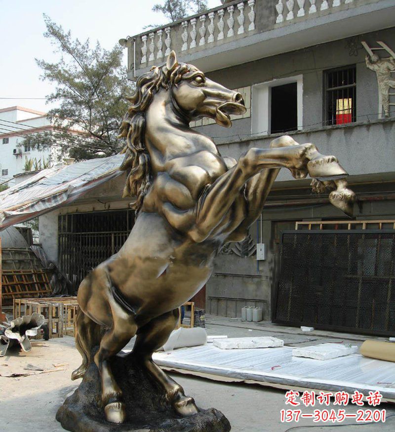 福建公园动物铜雕