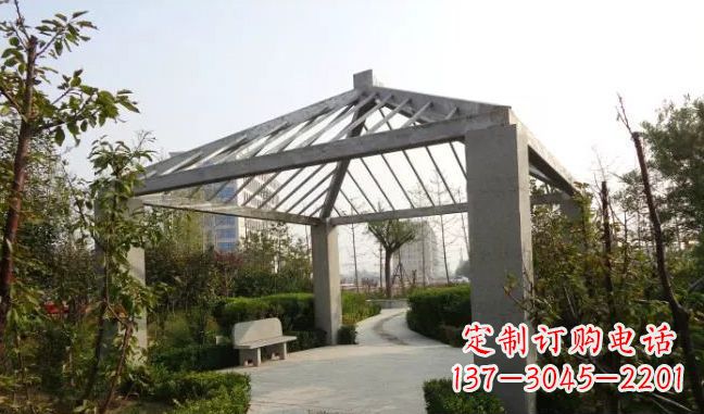 福建精美不锈钢凉亭雕塑