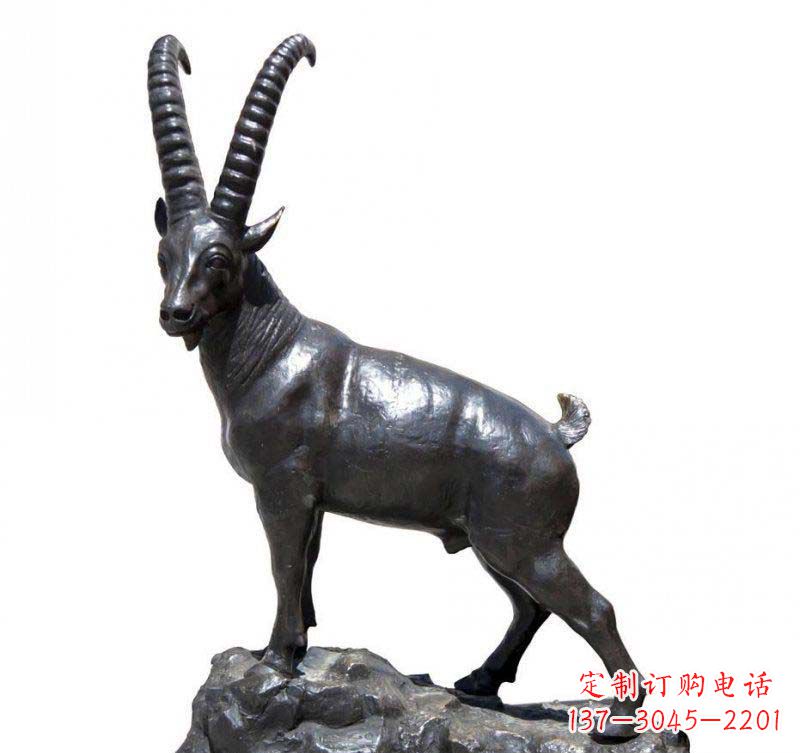 福建铜雕羚羊,精美外形及细节刻画精美
