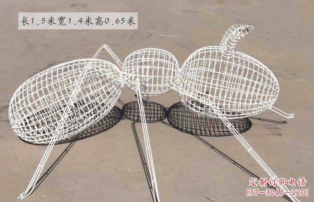 福建美轮美奂的蚂蚁镂空雕塑