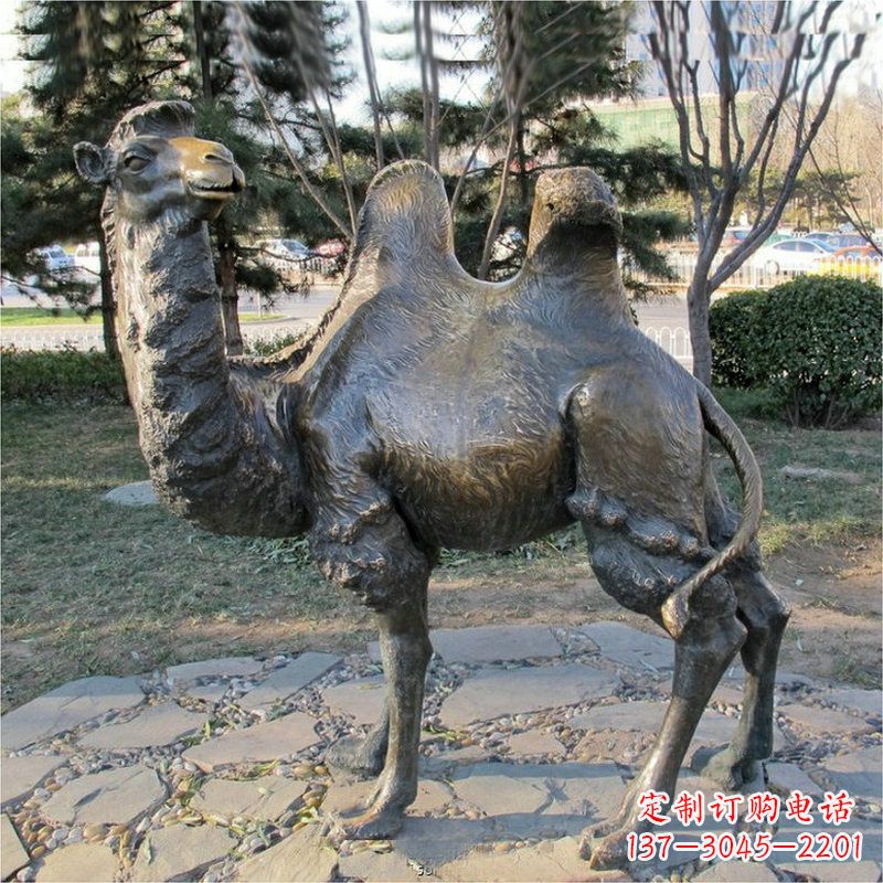 福建精美绝伦的室内装饰品——骆驼铜雕