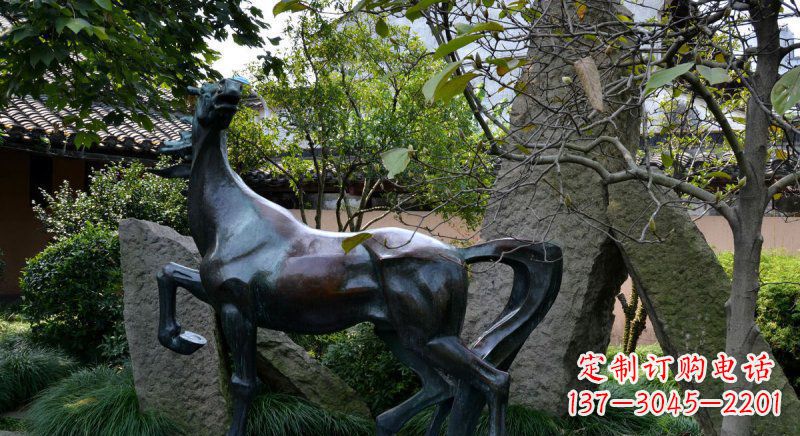 福建精美的动物铜雕
