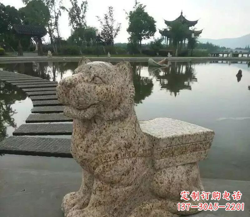 福建中领雕塑—十二生肖石虎雕塑