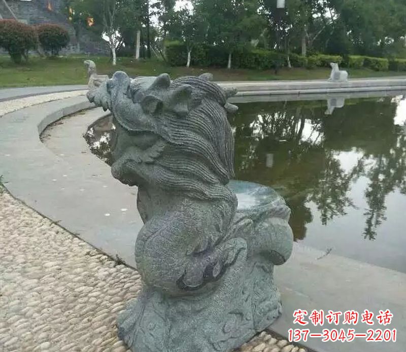 福建中国十二生肖石雕