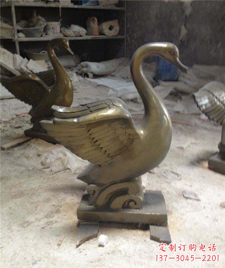 福建中领雕塑 | 精美天鹅雕塑