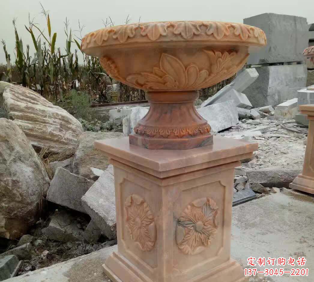 福建高端花盆雕塑