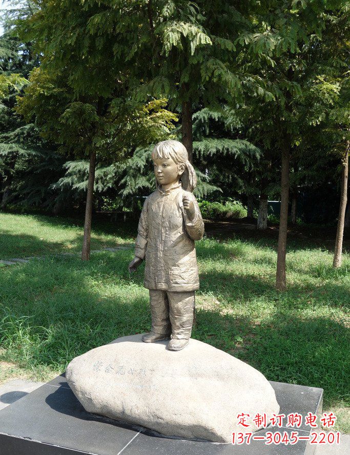 福建产品名称梦想小女孩铜雕