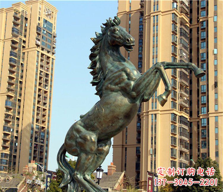 福建中领雕塑充满细节的动物铜雕