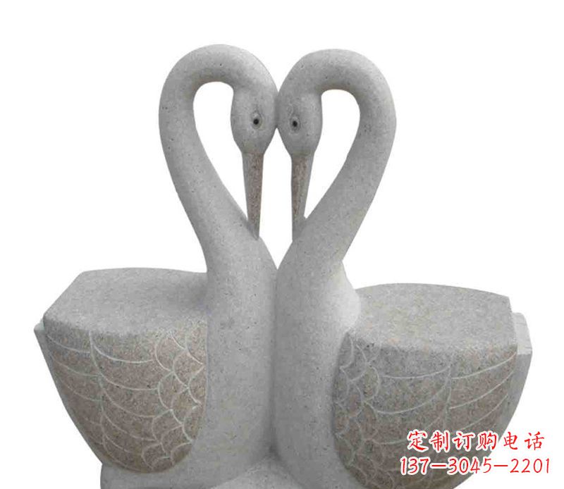 福建艺术级天鹅石雕