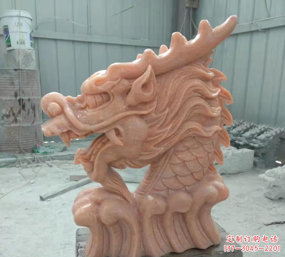 福建具有传统工艺特色的公园喷泉龙头石雕