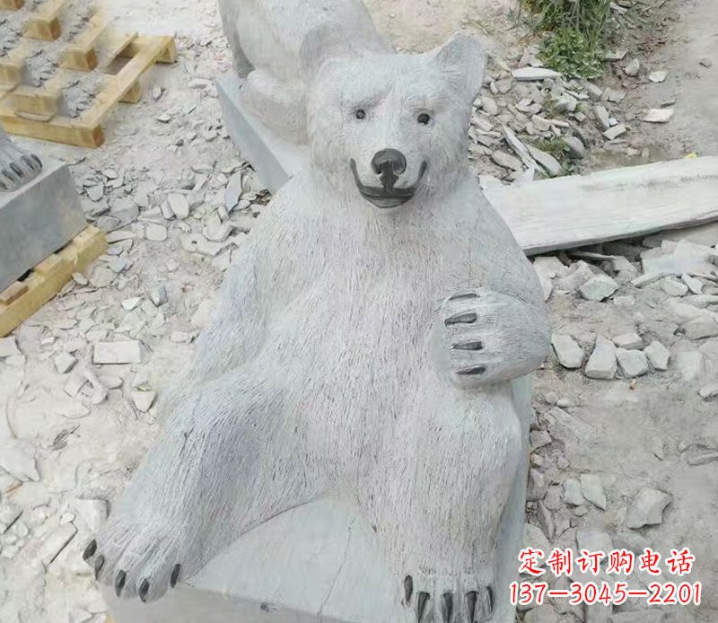 福建狗熊石雕